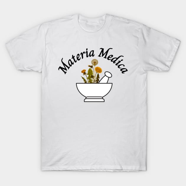 Materia Medica for the Herbalist T-Shirt by EdenLiving